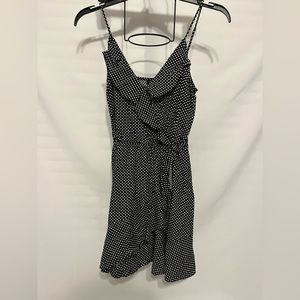 Black and White Polka Dot Dress